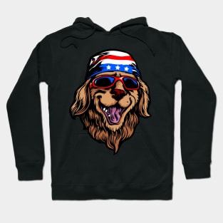 golden retriever dog Hoodie